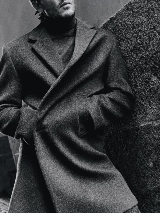 пальто из смесовой шерсти премиум качества 4640611843274 фотография