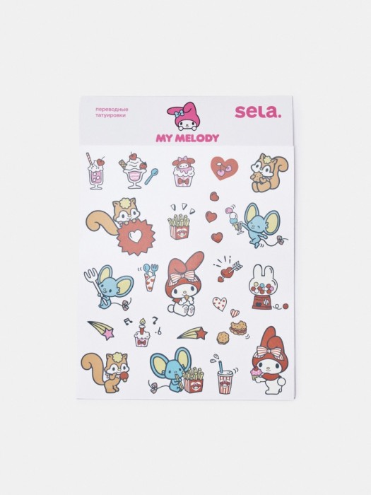 переводные татуировки hello kitty детские 4610517799142 фотография