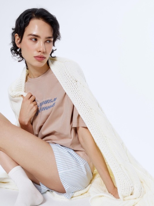 пижама из коллекции  x мосфильм из хлопка спереди