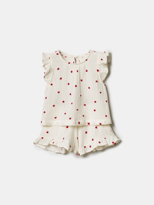 пижама из муслина для девочек по цене 1799 руб вид справа