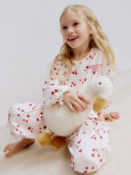 пижама с принтом для девочек 4610517107848 фотография