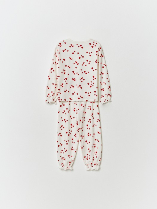 пижама с принтом для девочек по цене 1899 руб вид справа