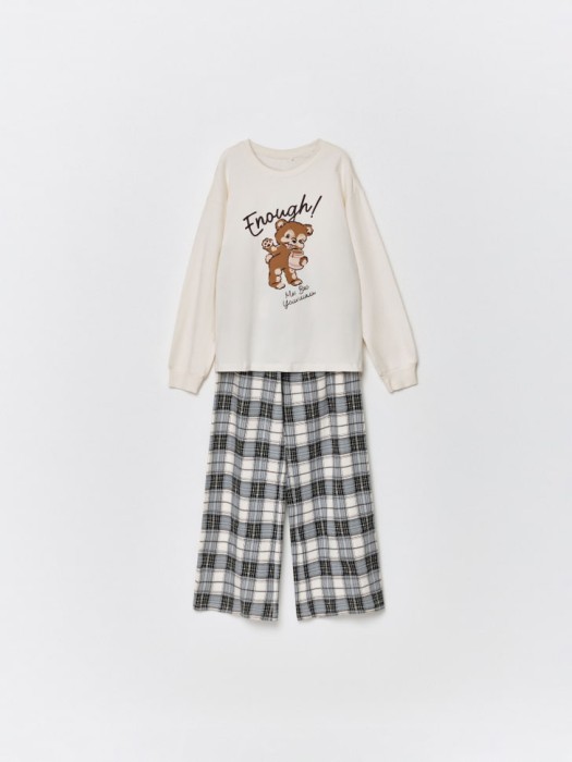 пижама с принтом для девочек 4610517010001 фотография