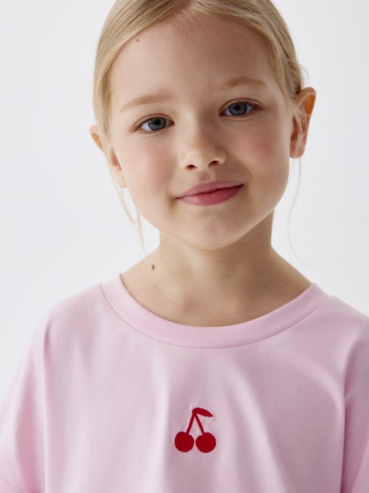 пижама с принтом для девочек по цене 599 руб вид справа