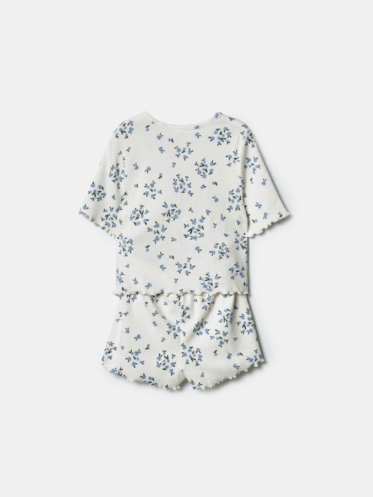 пижама с принтом для девочек из россии вид сбоку