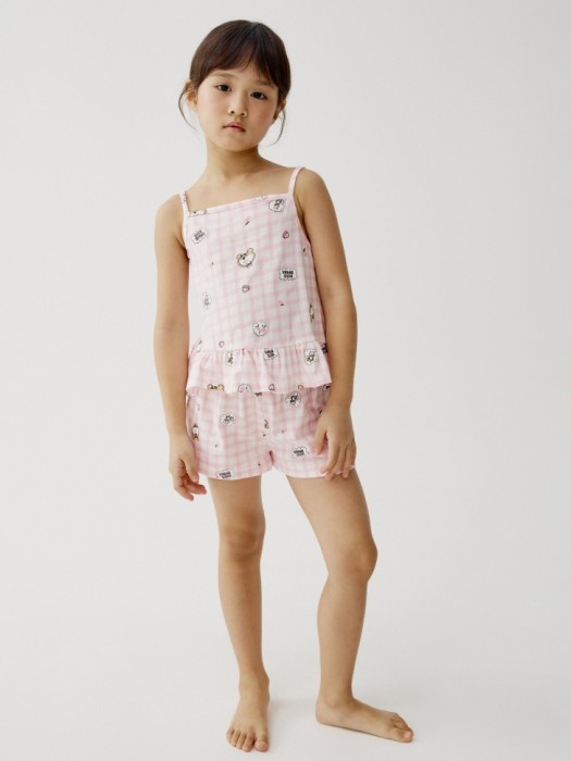 пижама с принтом для девочек по цене 1299 руб вид справа