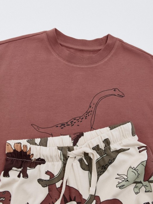 пижама с принтом для мальчиков по цене 1699 руб вид справа