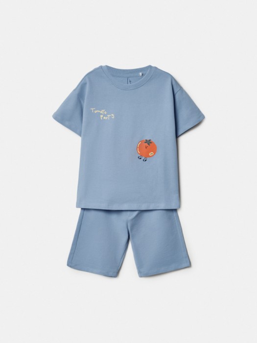 пижама с принтом для мальчиков из россии вид сбоку