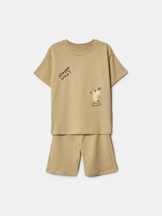 пижама с принтом для мальчиков из россии вид сбоку