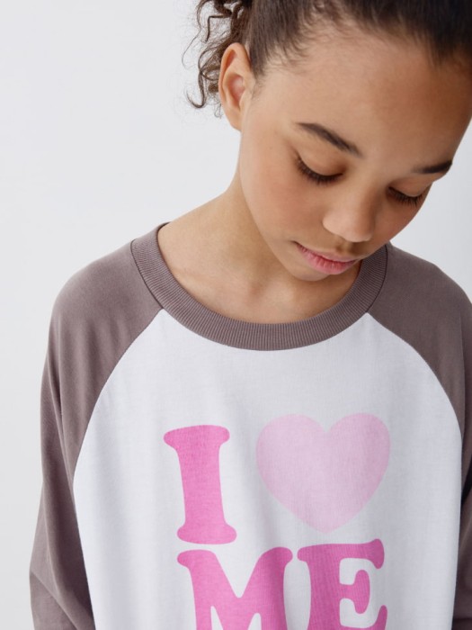 пижама с принтом hello kitty для девочек из россии вид сбоку