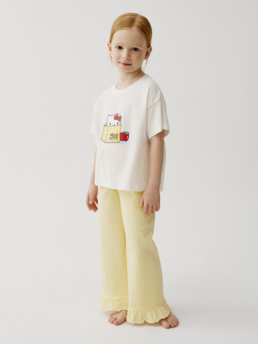 пижама с принтом hello kitty для девочек 4610517651013 фотография