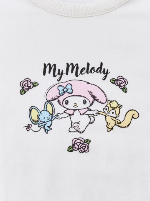 пижама с принтом hello kitty my melody для девочек по цене 1499 руб вид справа