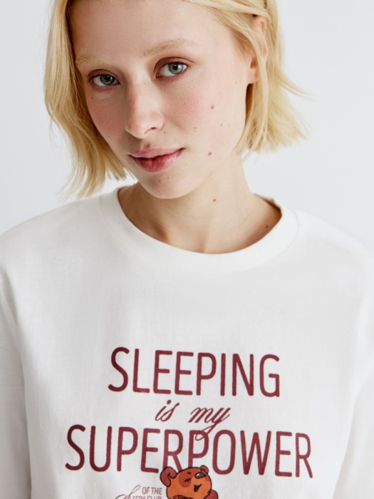 пижама с принтом  x союзмультфильм по цене 3299 руб вид справа