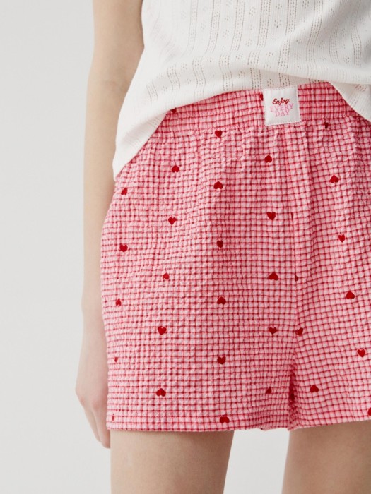 пижама с топом и шортами для девочек по цене 1799 руб вид справа