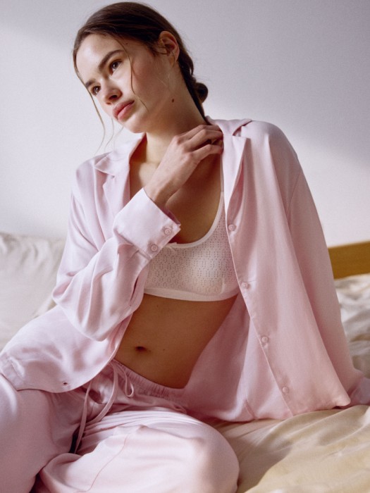 пижамная рубашка из струящейся вискозы 4610517110596 фотография