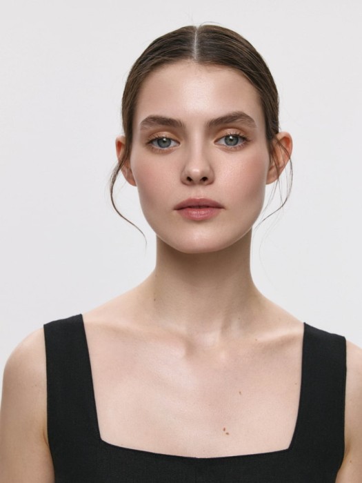 платье из вискозы и льна из россии вид сбоку