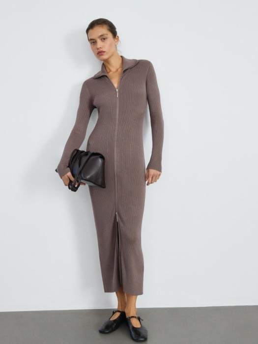 платье макси на молнии 4680704349429 фотография