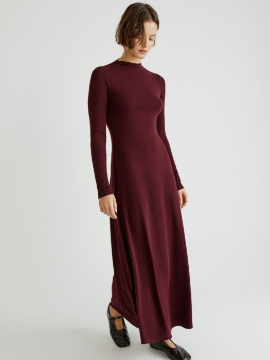 платье макси с содержанием шерсти и шелка 4610517273338 фотография