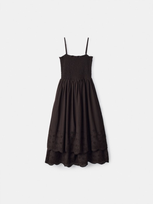 платье миди с вышивкой из хлопка 4640611064112 фотография