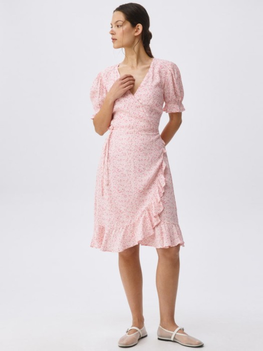 платье мини с принтом по цене 1299 руб вид справа