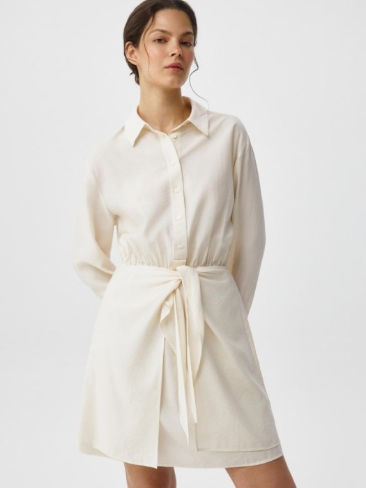 платье-рубашка с баской 4680798290096 фотография