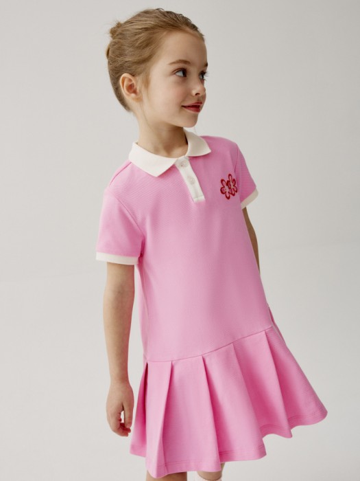платье с воротником поло для девочек 4610517962010 фотография