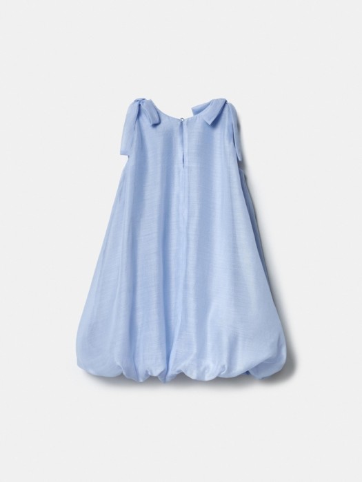 платье с юбкой-баллон для девочек из россии вид сбоку