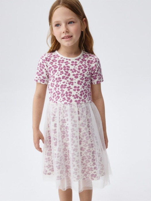 платье с юбкой из сетки для девочек 4680798684925 фотография