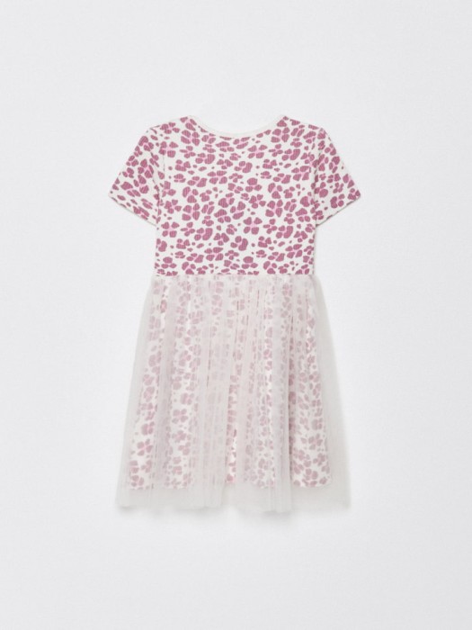 платье с юбкой из сетки для девочек по цене 999 руб вид справа