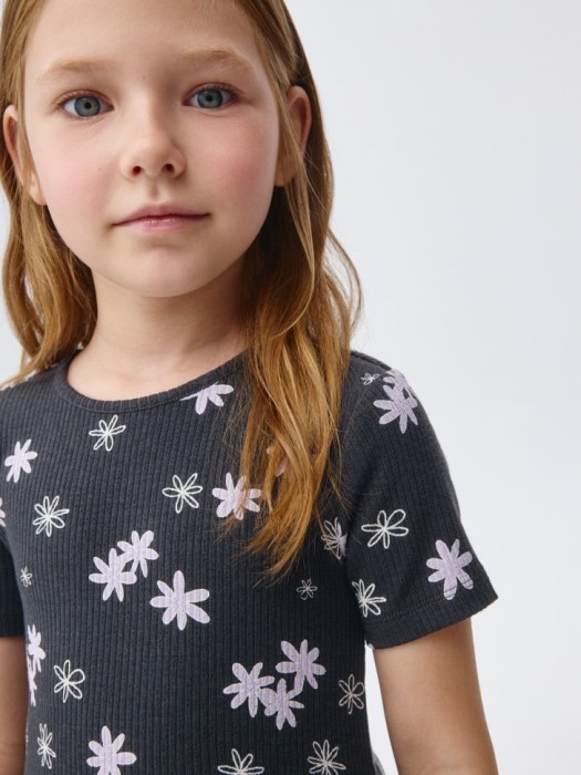 платье с юбкой из сетки для девочек из россии вид сбоку