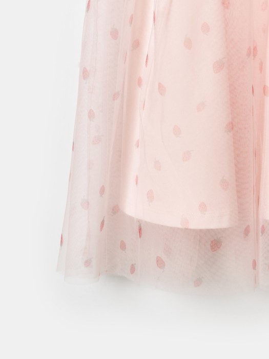 платье с юбкой из сетки для девочек по цене 1999 руб вид справа