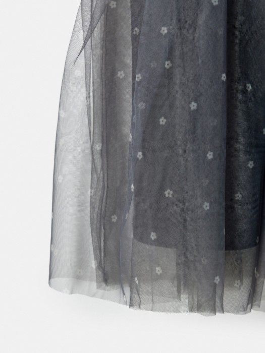 платье с юбкой из сетки для девочек по цене 1899 руб вид справа