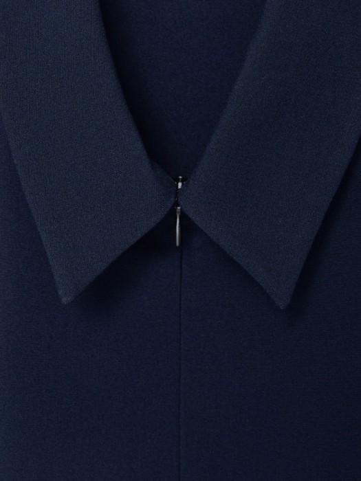 платье с юбкой в складку для девочек из льна спереди