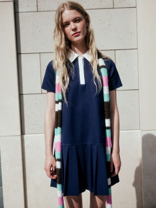 платье с юбкой в складку из линейки  young 4680798614458 фотография