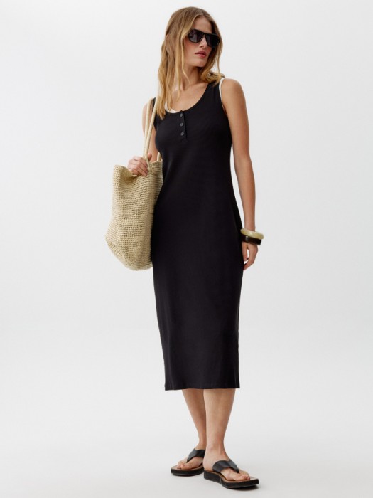 платье трикотажное макси 4640611214005 фотография