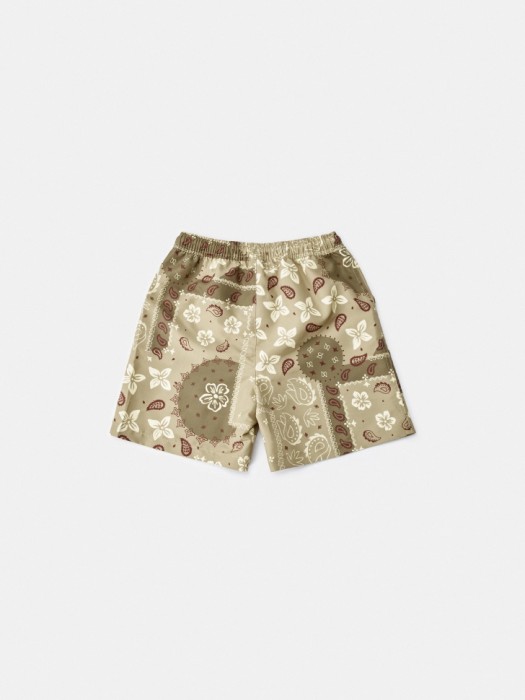 пляжные шорты с принтом для мальчиков от бренда sela вид слева