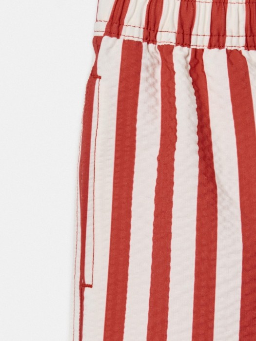 пляжные шорты в полоску для мальчиков из россии вид сбоку