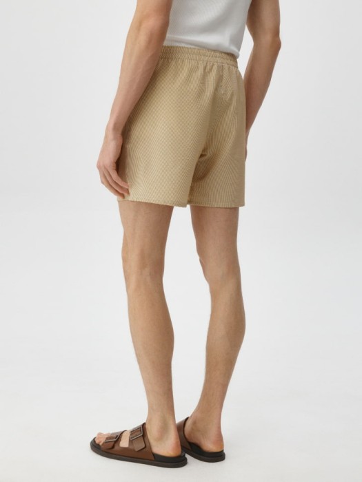 пляжные шорты в полоску из россии вид сбоку