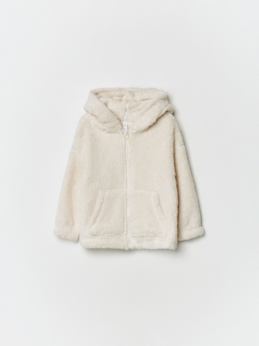 плюшевая толстовка для девочек по цене 2299 руб вид справа