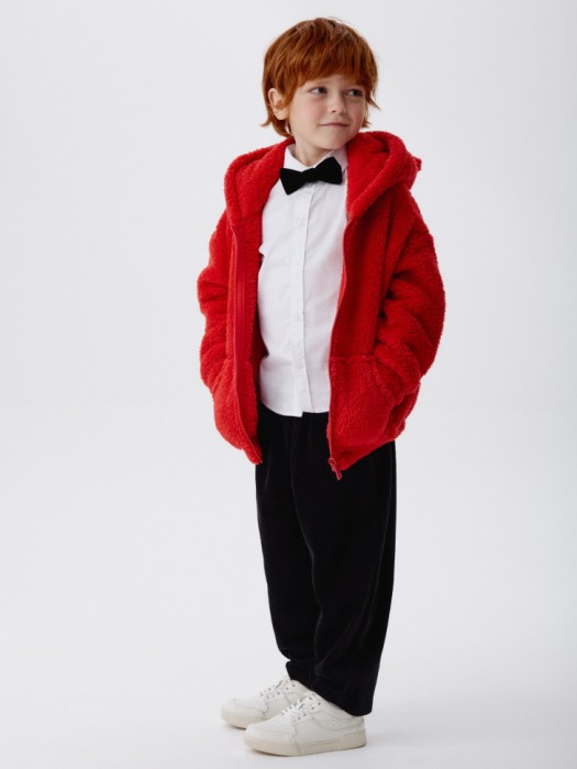 плюшевая толстовка для мальчиков по цене 2299 руб вид справа