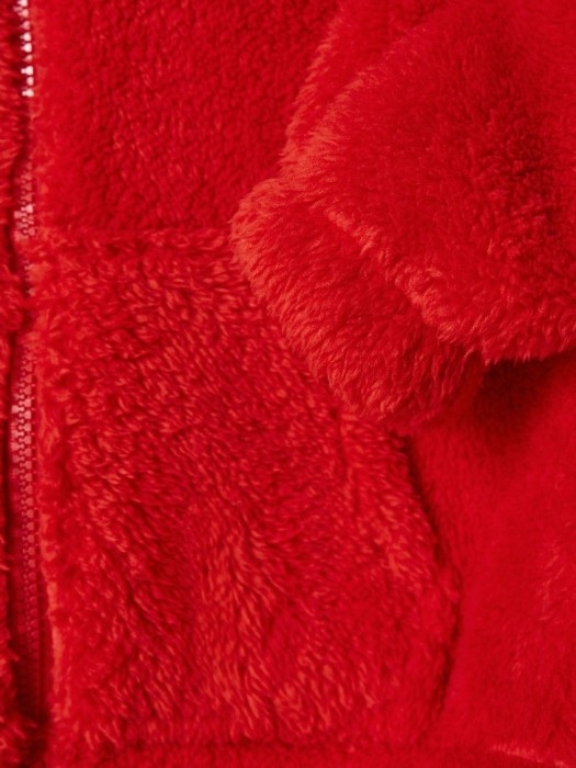 плюшевая толстовка для мальчиков из флиса спереди