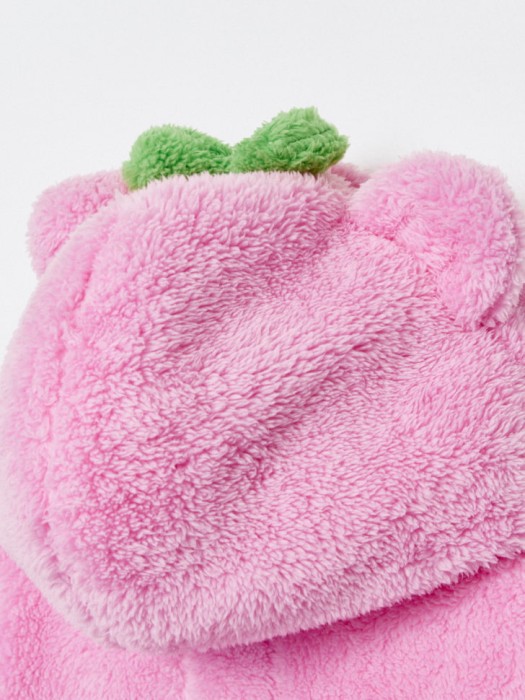 плюшевая толстовка виви для девочек из коллекции  х vasilinciaga из россии вид сбоку