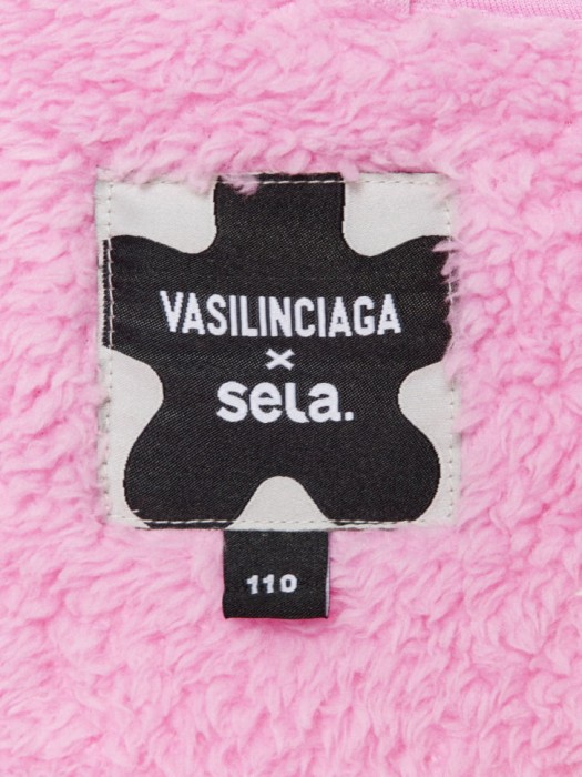 плюшевая толстовка виви для девочек из коллекции  х vasilinciaga из китайской крапивы спереди