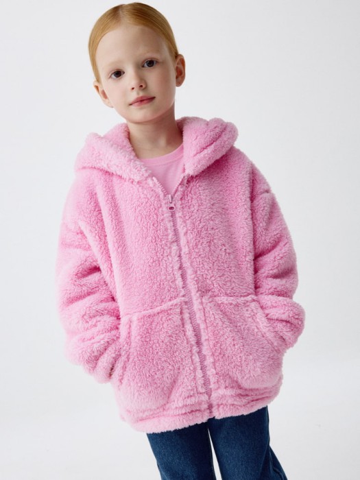 плюшевая толстовка виви для девочек из коллекции  х vasilinciaga универсального стиля с лицевой стороны