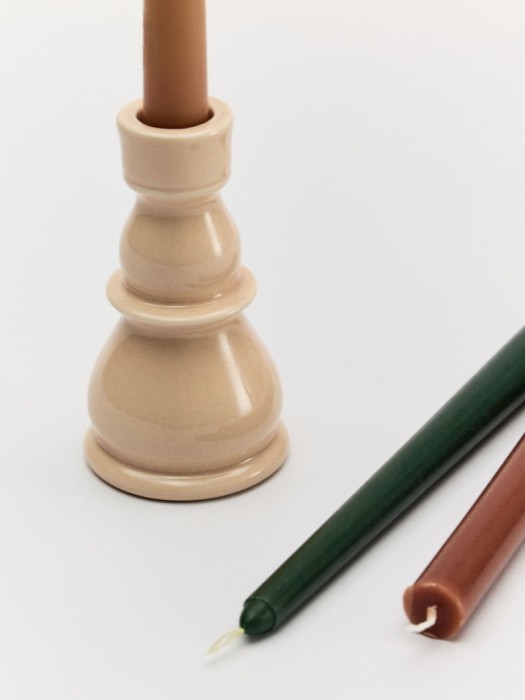 подсвечник из фарфора от бренда sela вид слева