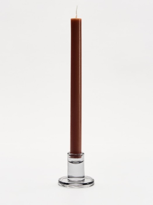 подсвечник из стекла от бренда sela вид слева