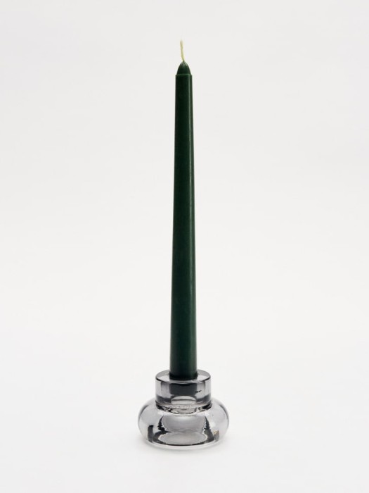 подсвечник из стекла от бренда sela вид слева