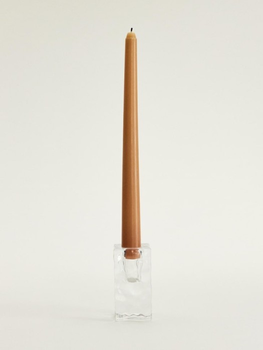 подсвечник из стекла от бренда sela вид слева