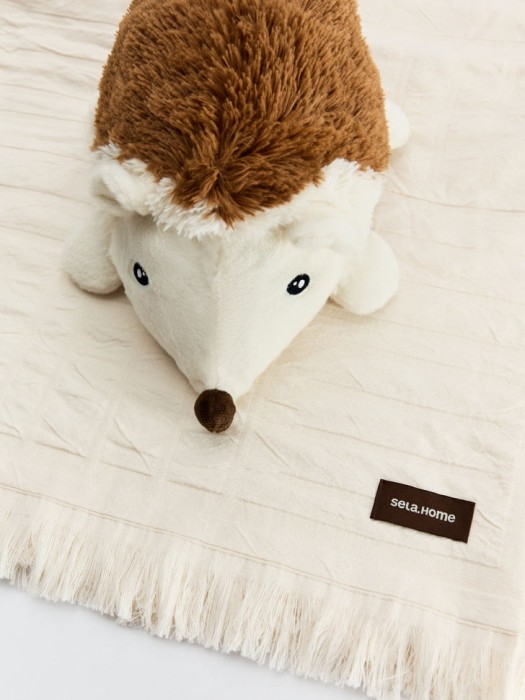 покрывало из хлопка 200х220 см от бренда sela вид слева