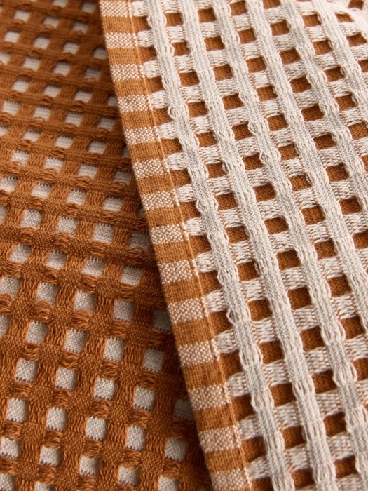 покрывало из хлопка 200х220 см от бренда sela вид слева